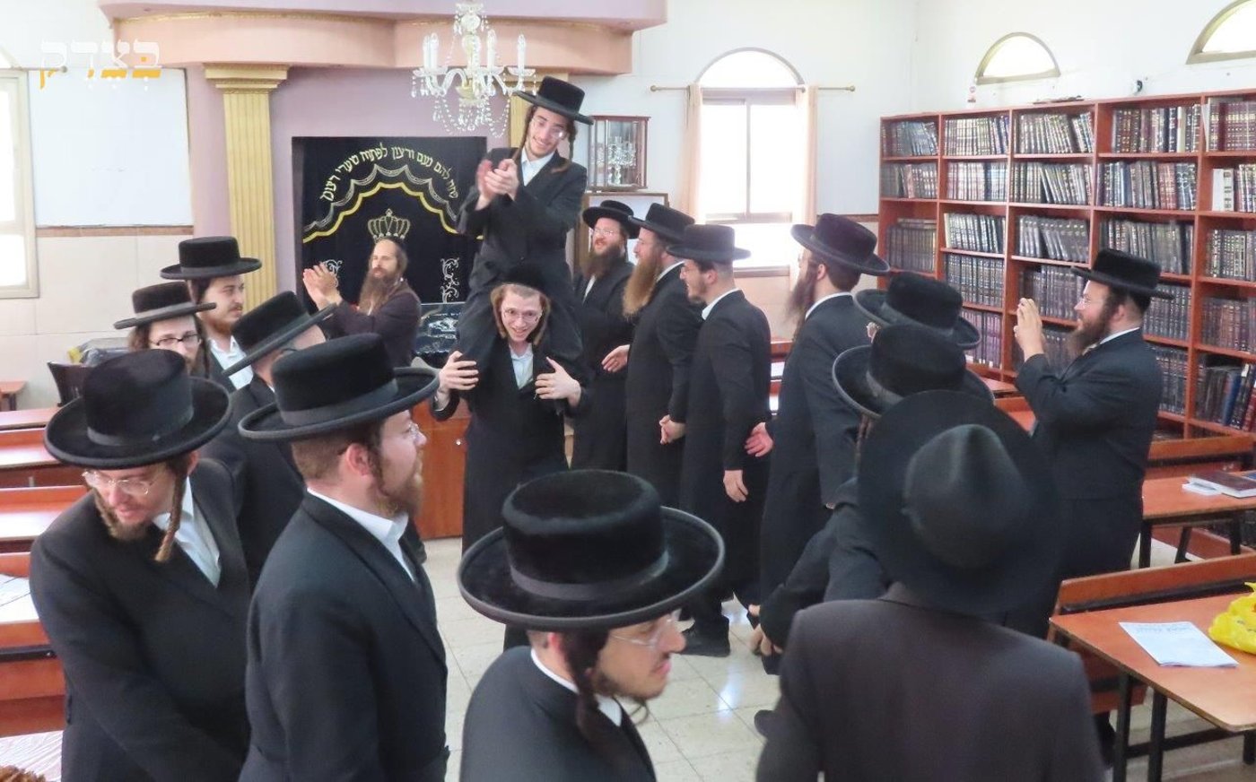 חגיגות שחרור האסיר ר' דוד מנחם מינצברג