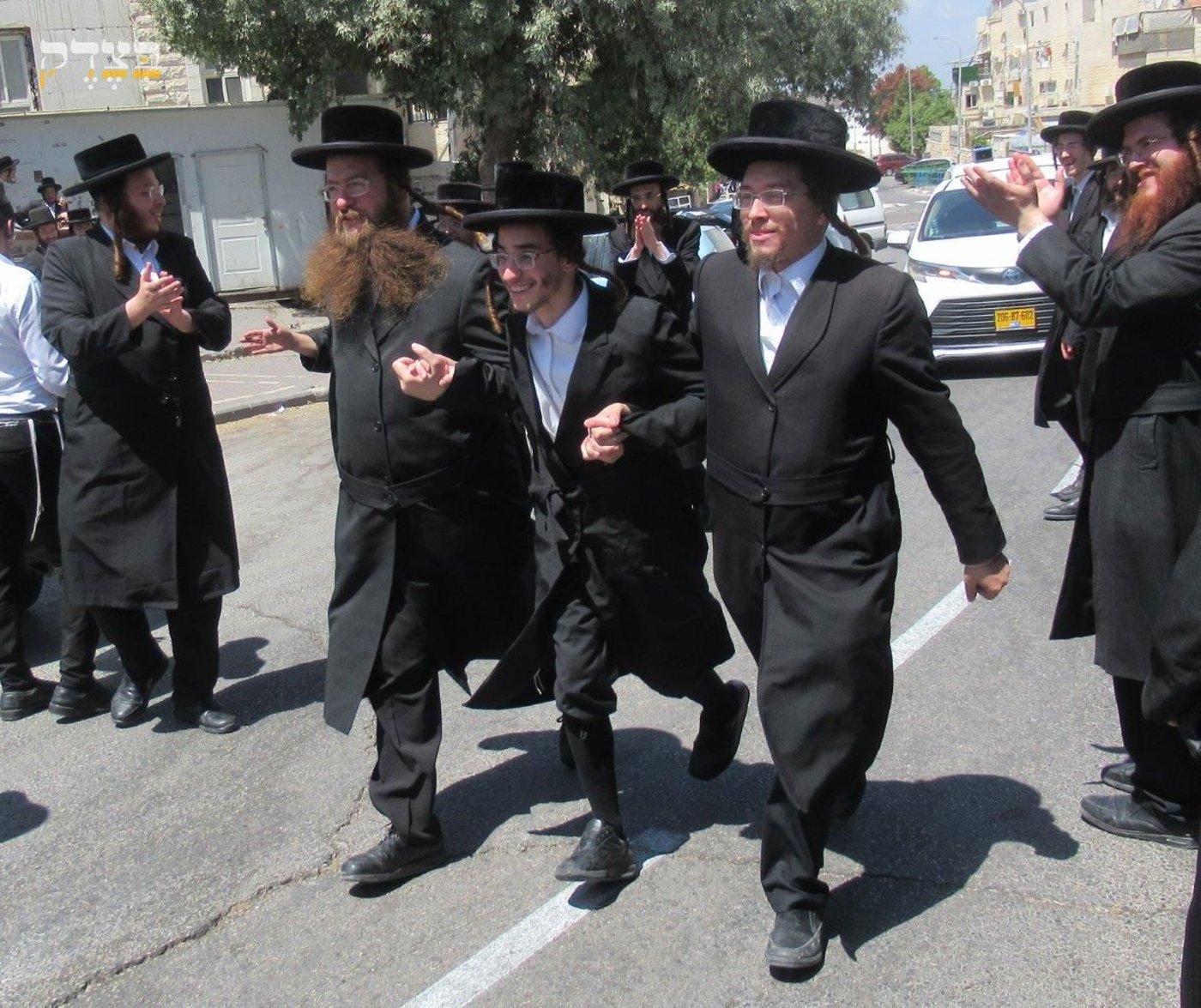 חגיגות שחרור האסיר ר' דוד מנחם מינצברג