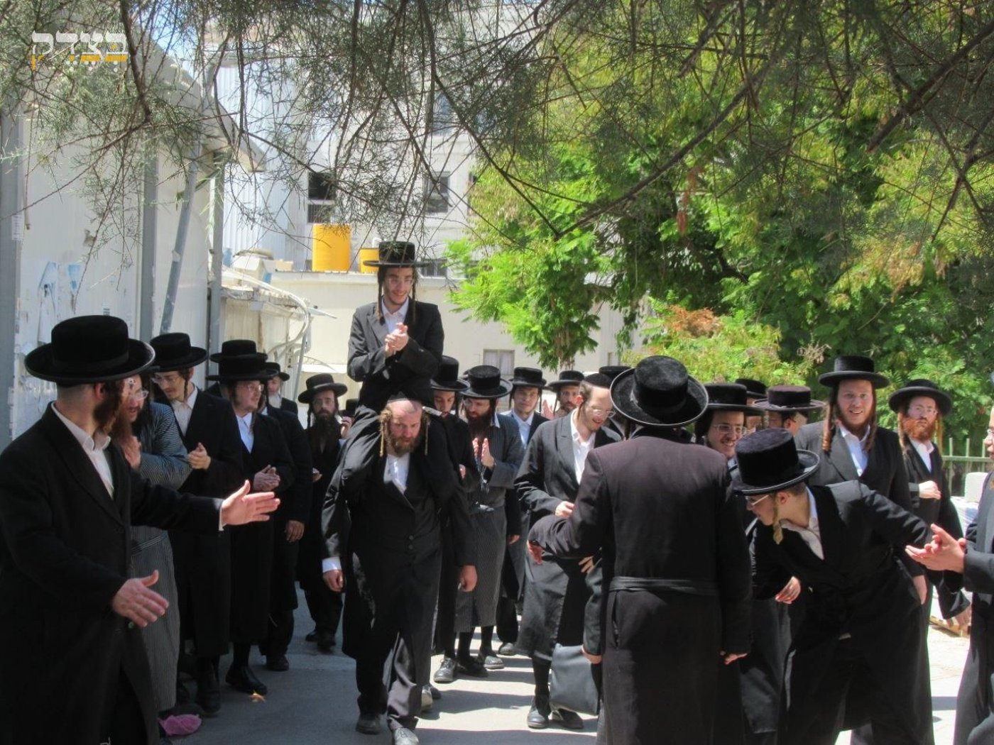 חגיגות שחרור האסיר ר' דוד מנחם מינצברג