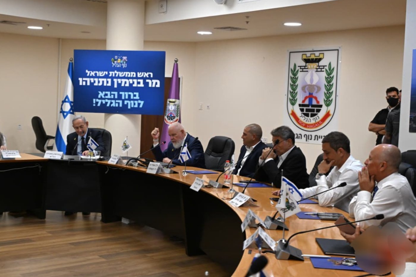 נתניהו עם ראשי הרשויות בצפון
