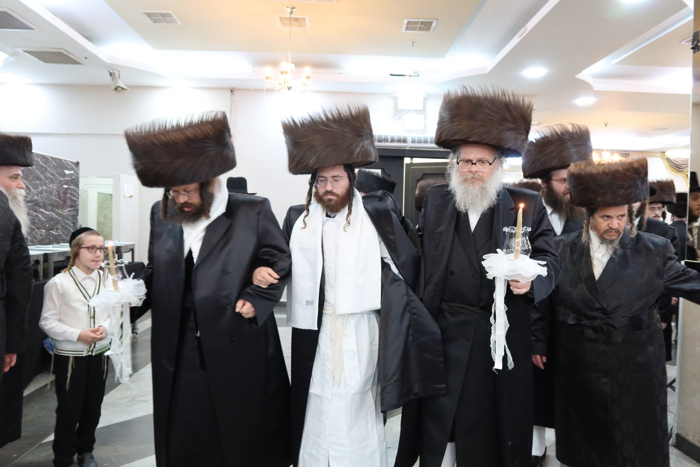 שמחת נישואי נכד האדמו"ר מנאדבורנה באניא