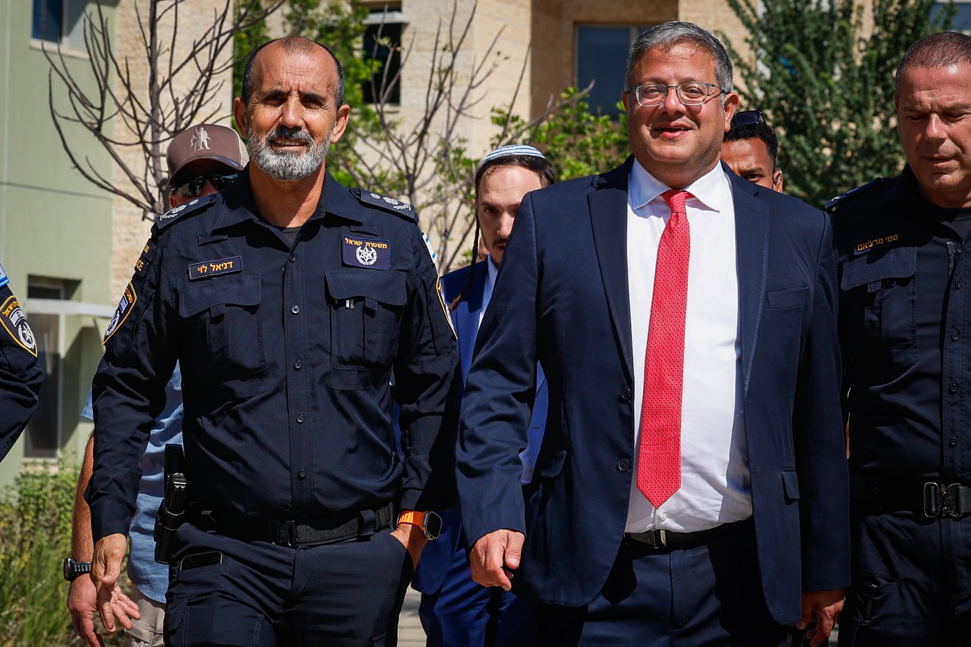 בן גביר; "נקים שכונת שוטרים בעזה" | המפכ"ל; "אני לא מסוכסך עם בן גביר"