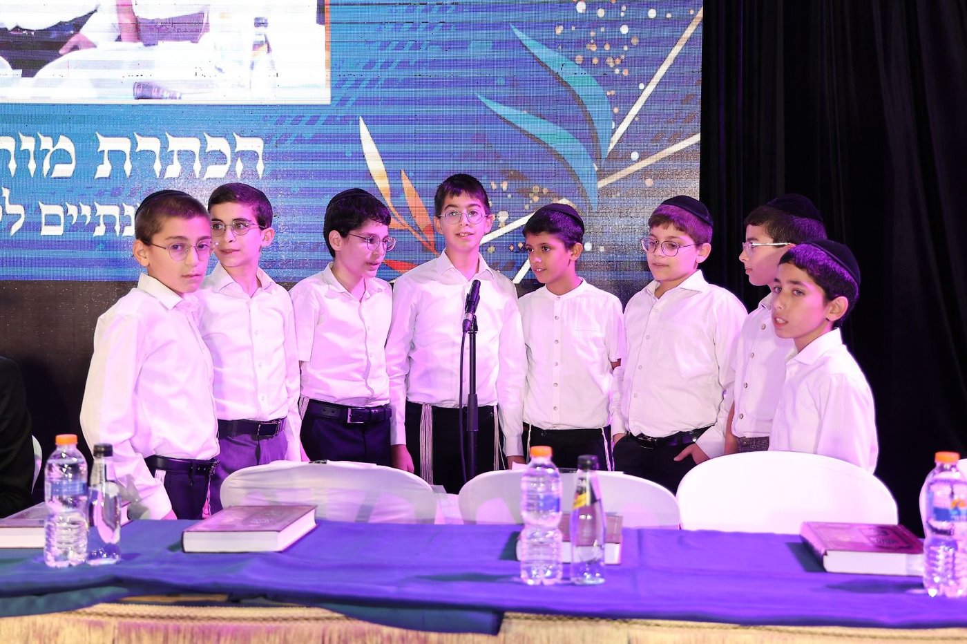 מעמד הכתרת הגר"י משדי לרב קהילת "היכל השם" פרדס כץ