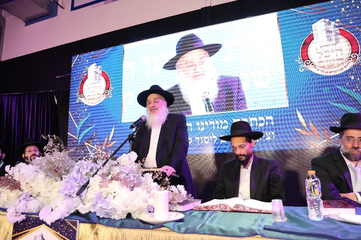 מעמד הכתרת הגר"י משדי לרב קהילת "היכל השם" פרדס כץ