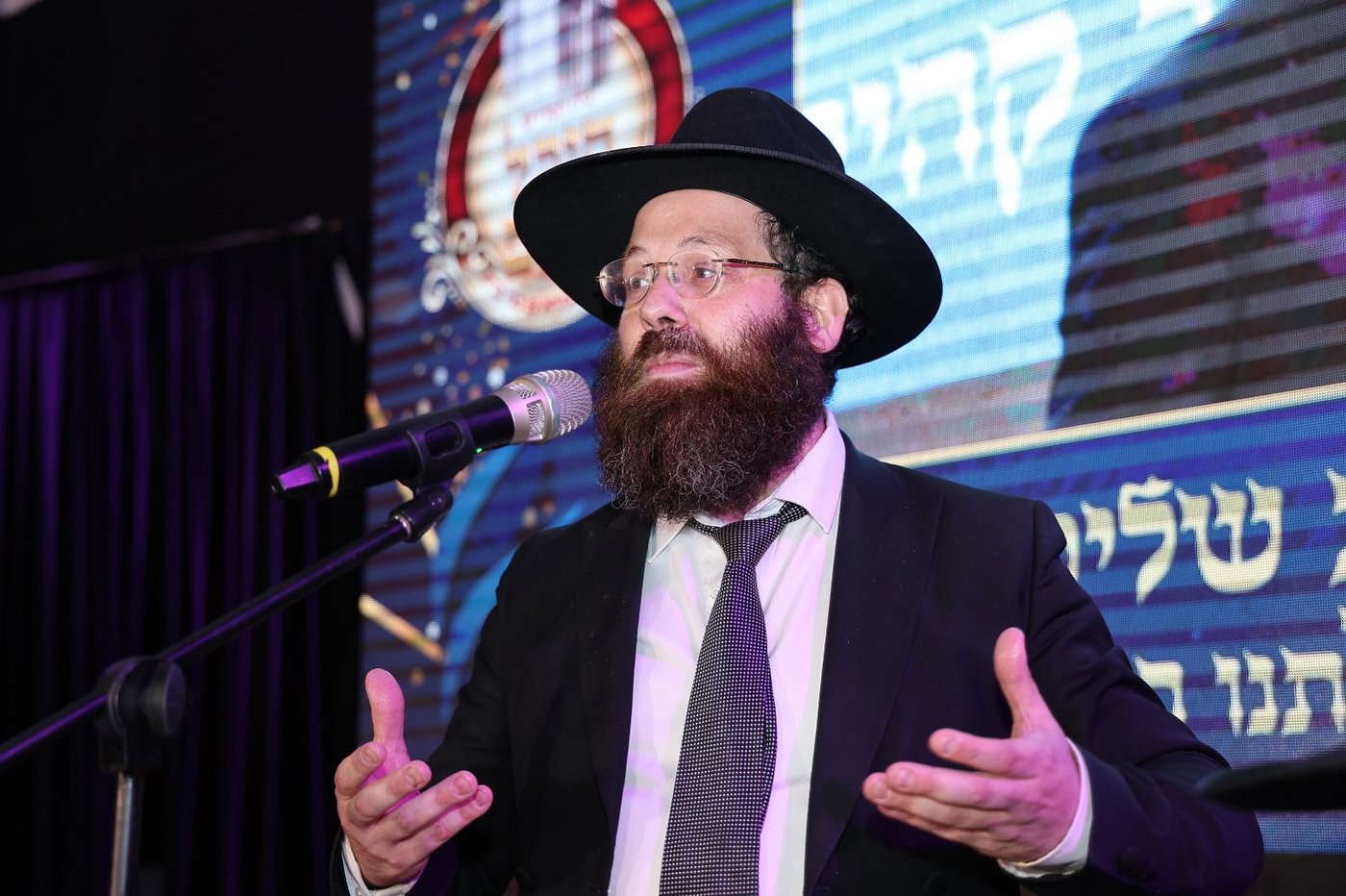 מעמד הכתרת הגר"י משדי לרב קהילת "היכל השם" פרדס כץ