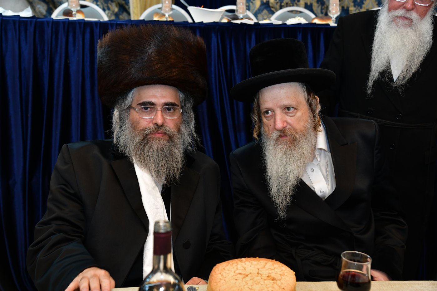 שמחת נישואי בן אב"ד מירון עם נכדת האדמו"ר מלעלוב ניקלשבורג