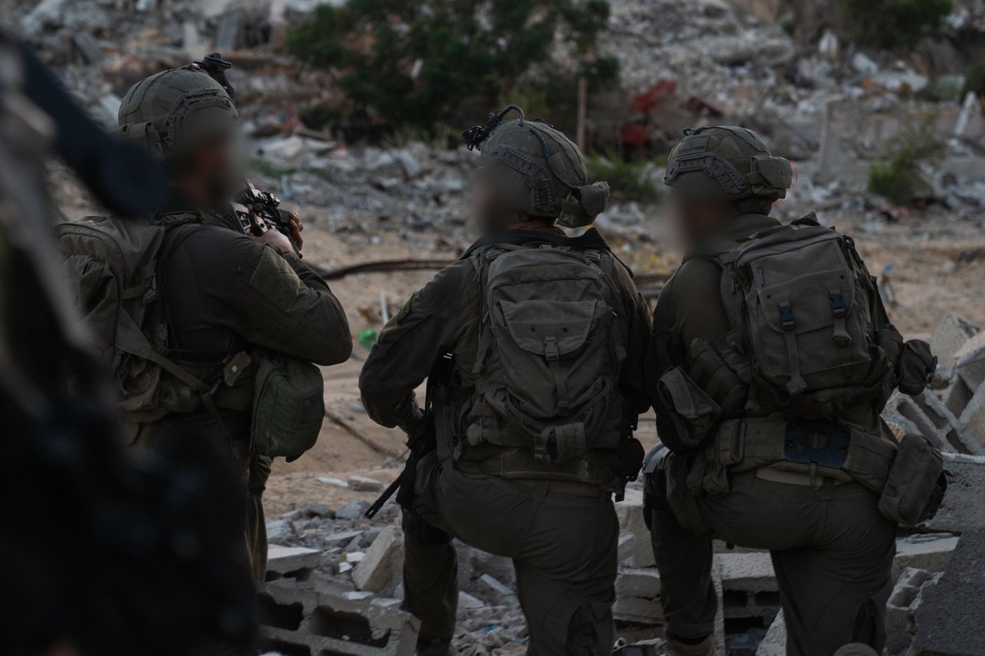 פעילות הכוחות ברצועת עזה