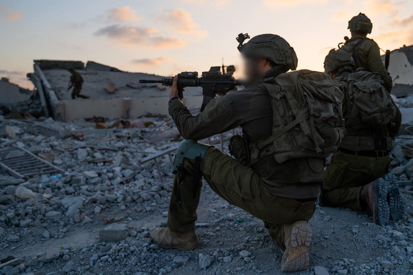 פעילות הכוחות ברצועת עזה