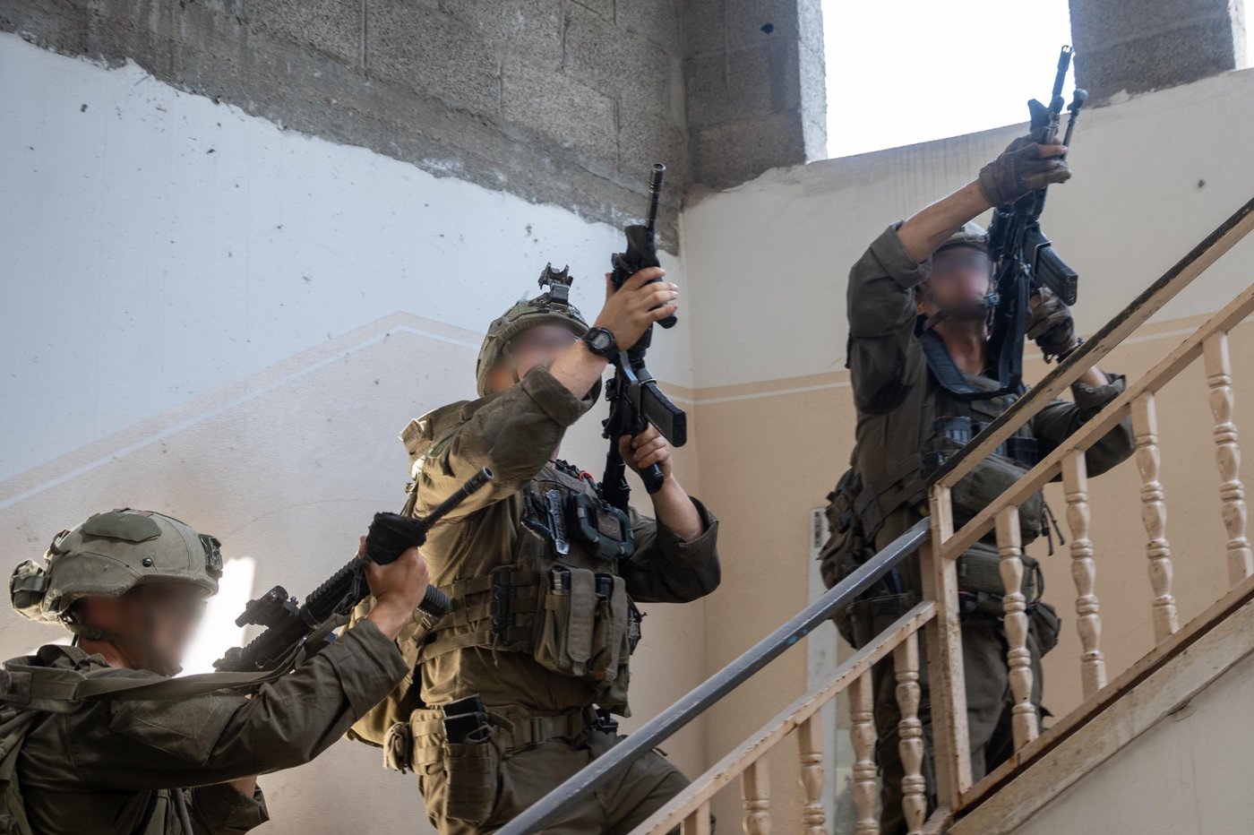 תמרון בלב העיר עזה: תיעוד ממצלמת גוף של לוחם באוגדה 98