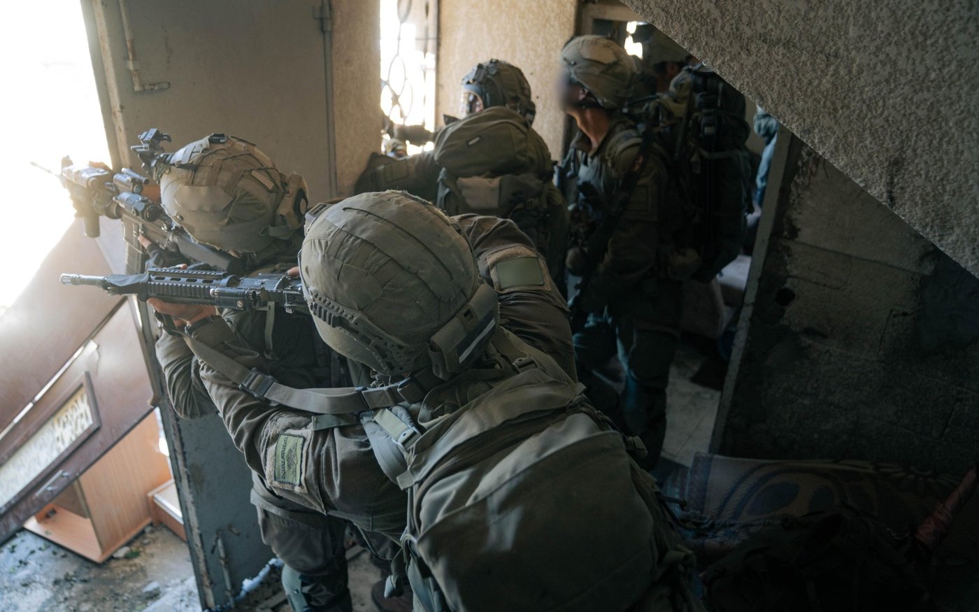 תמרון בלב העיר עזה: תיעוד ממצלמת גוף של לוחם באוגדה 98