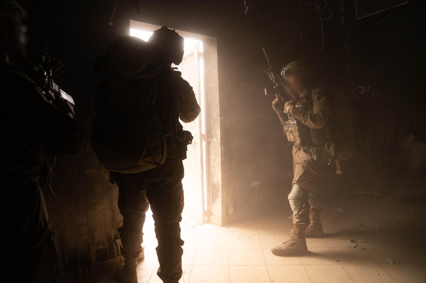 תמרון בלב העיר עזה: תיעוד ממצלמת גוף של לוחם באוגדה 98