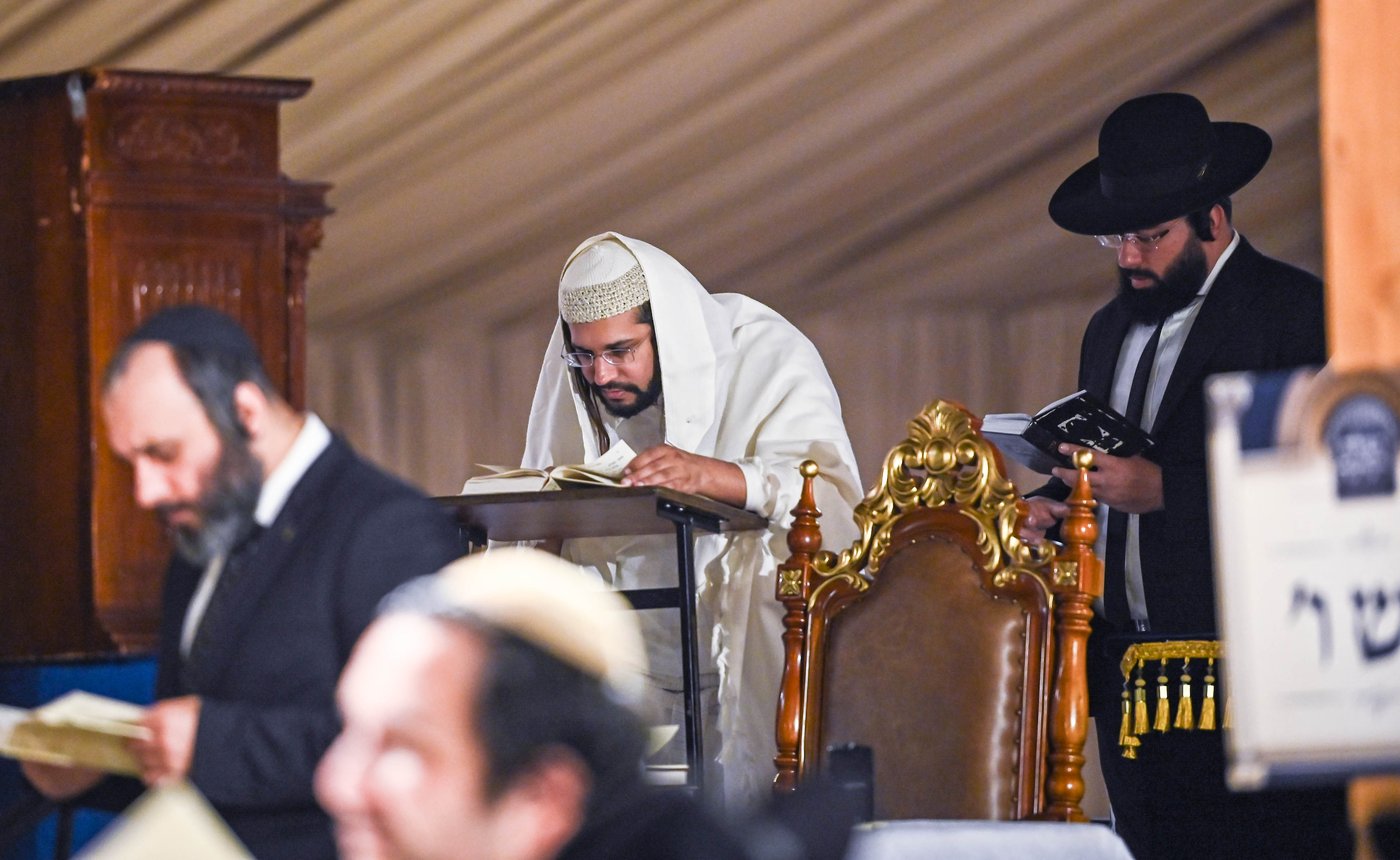 מוצאי ראש השנה אצל הגאון הינוקא