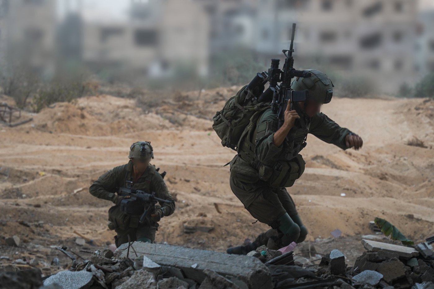 לוחמי צה"ל בעיר עזה, השבוע