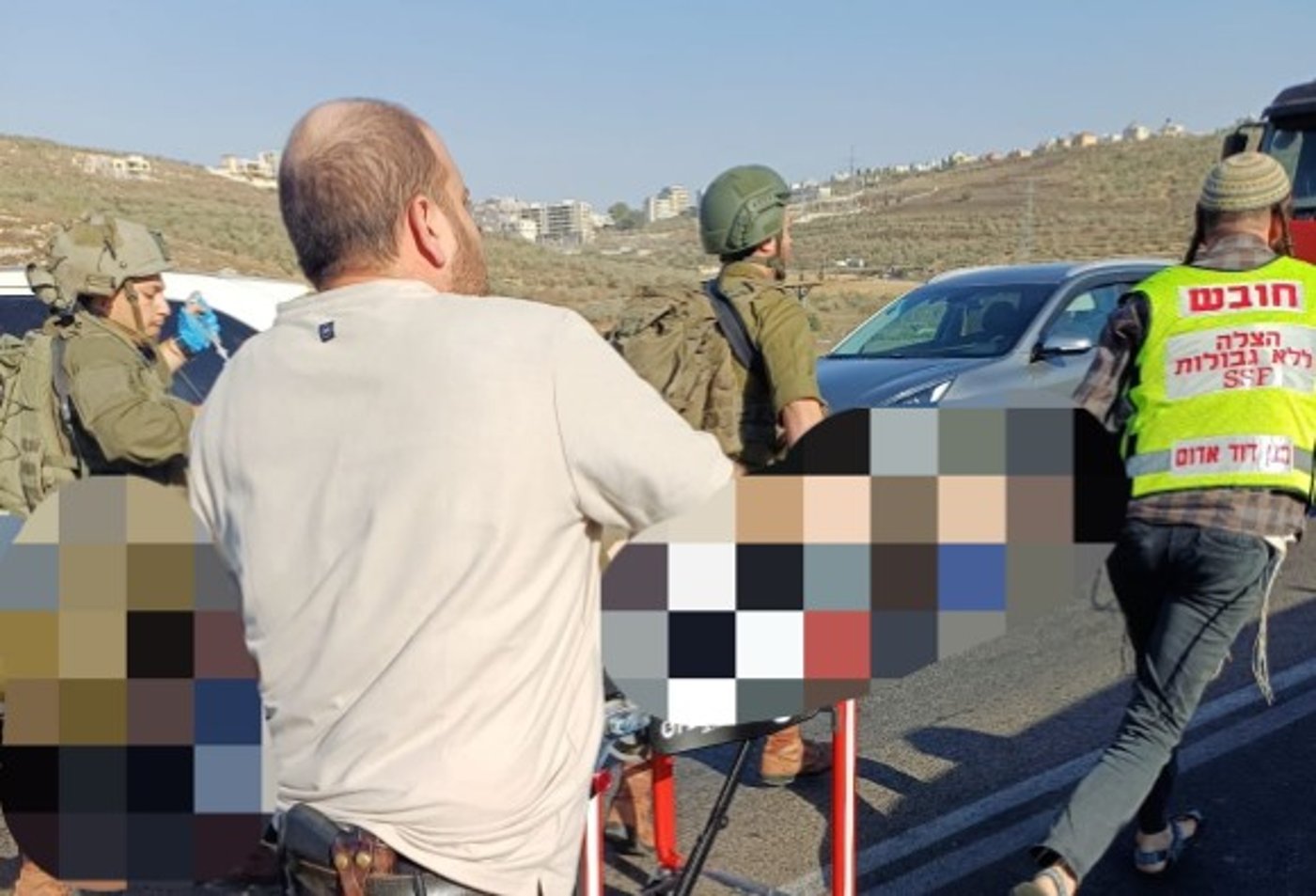 זירת הפיגוע