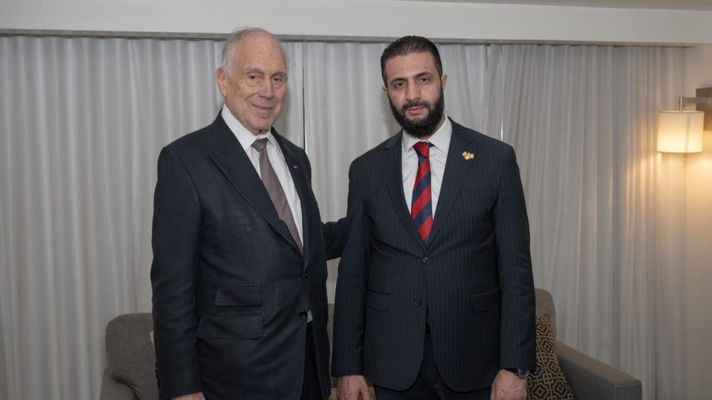 לאודר ונשיא סוריה החדש