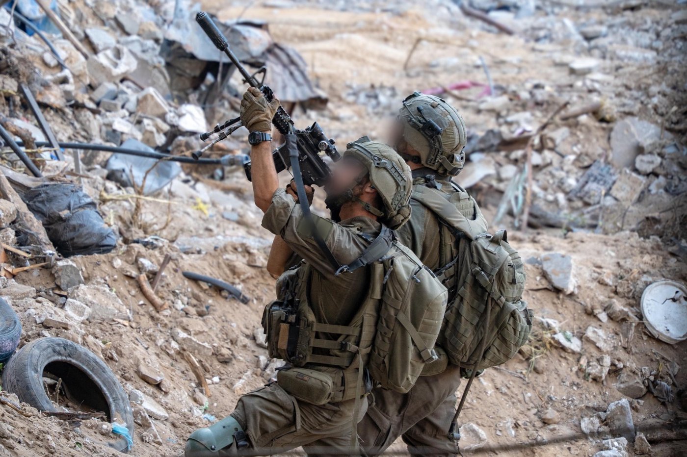 לוחמי צה"ל בעיר עזה