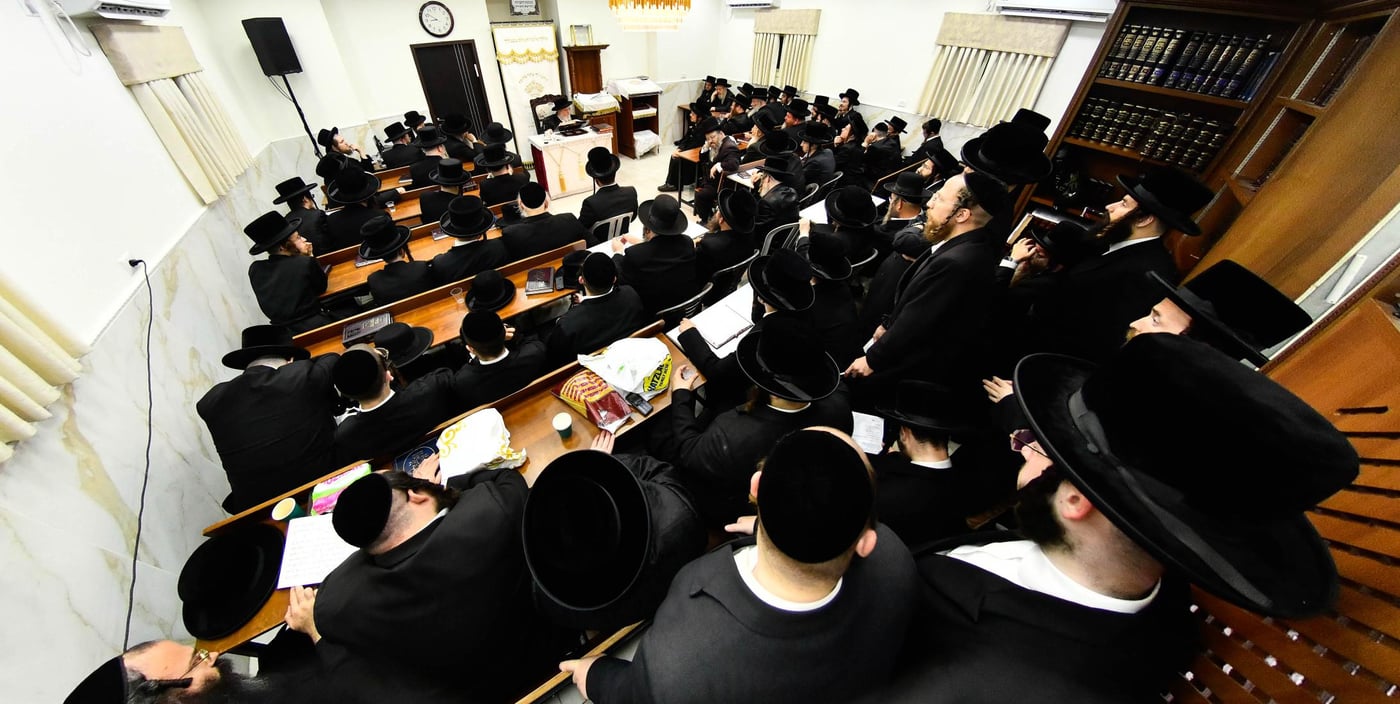 האדמו"ר מסאסוב בדרשת שבת שובה 