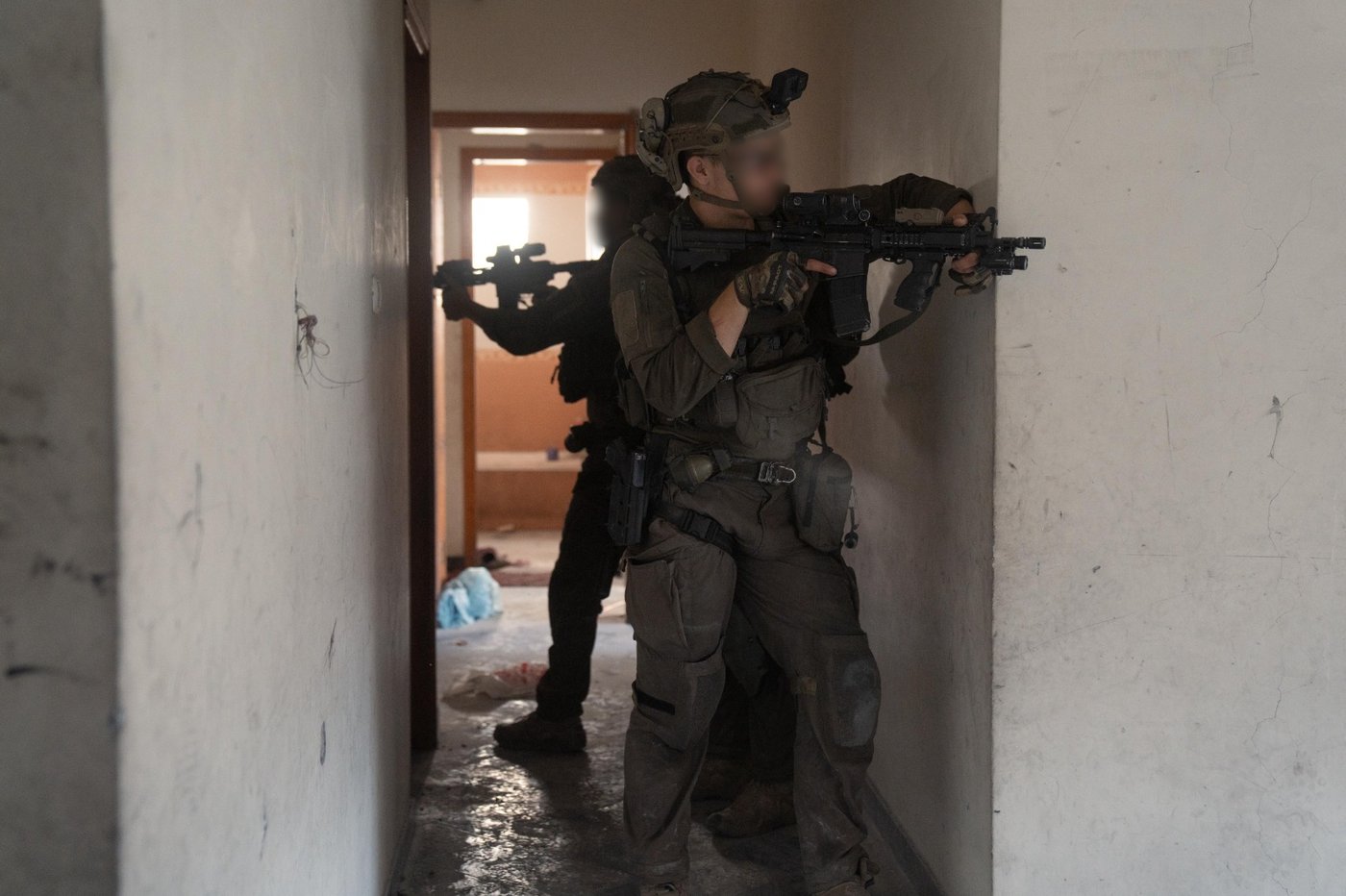 פםעילות הלוחמים ברצועת עזה