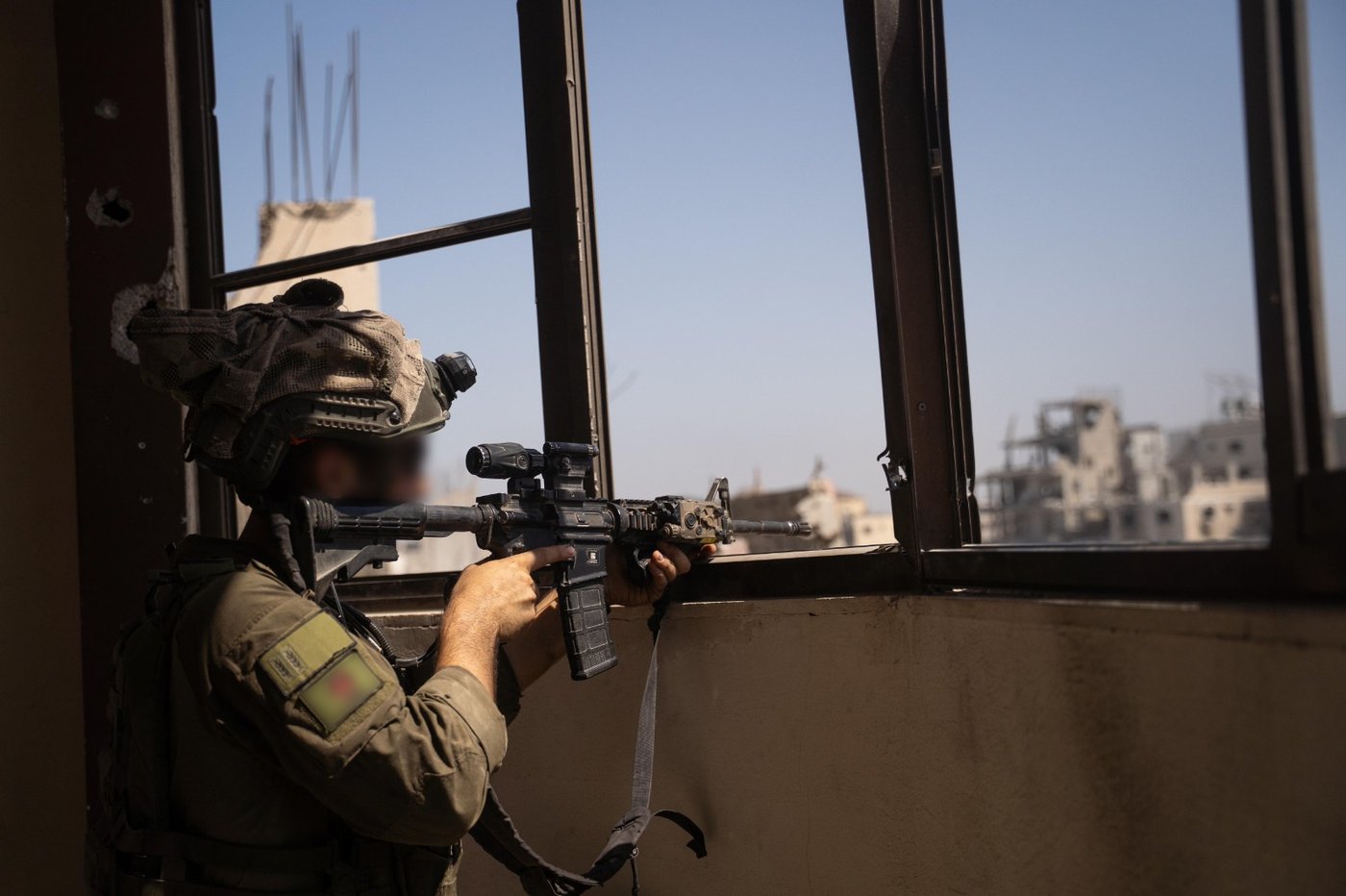 פםעילות הלוחמים ברצועת עזה