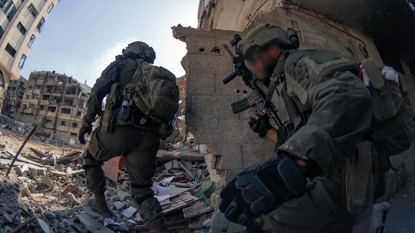 פםעילות הלוחמים ברצועת עזה