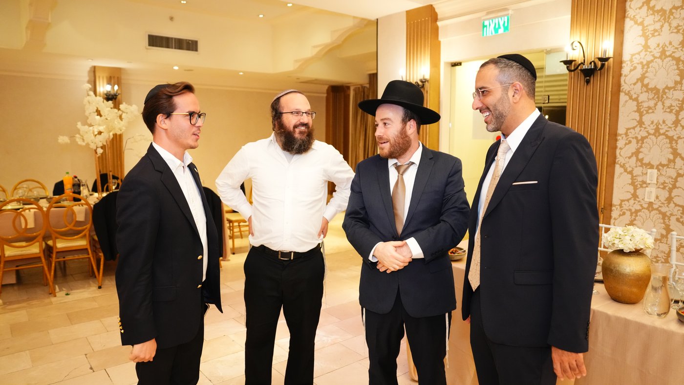 איתי גדסי בירמץ את בנו; מי הגיע לאחל מזל טוב? | צפו בתיעוד נרחב