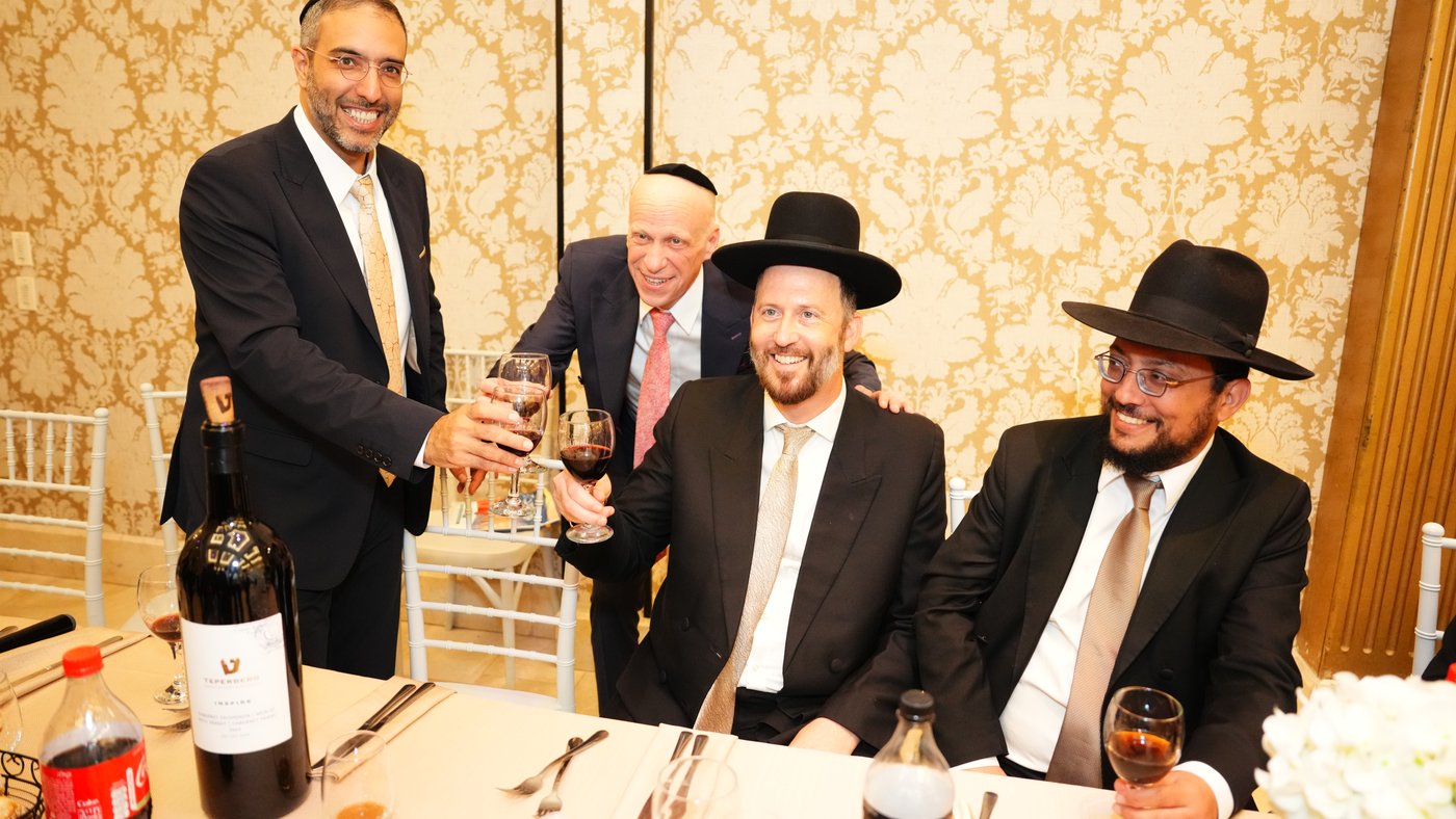 איתי גדסי בירמץ את בנו; מי הגיע לאחל מזל טוב? | צפו בתיעוד נרחב