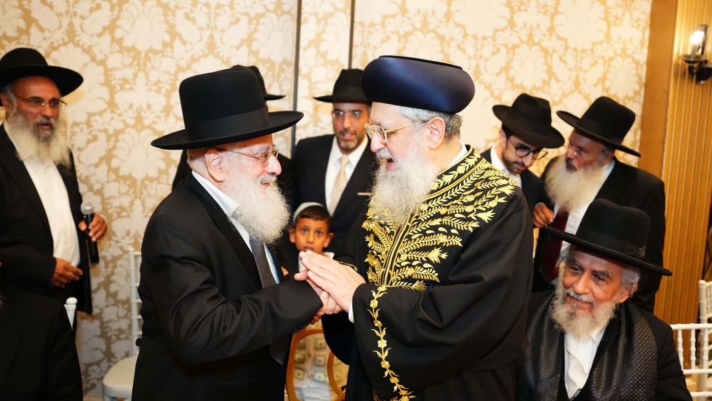 איתי גדסי בירמץ את בנו; מי הגיע לאחל מזל טוב? | צפו בתיעוד נרחב