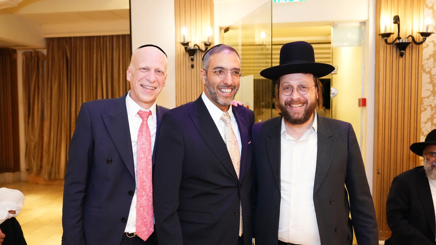איתי גדסי בירמץ את בנו; מי הגיע לאחל מזל טוב? | צפו בתיעוד נרחב