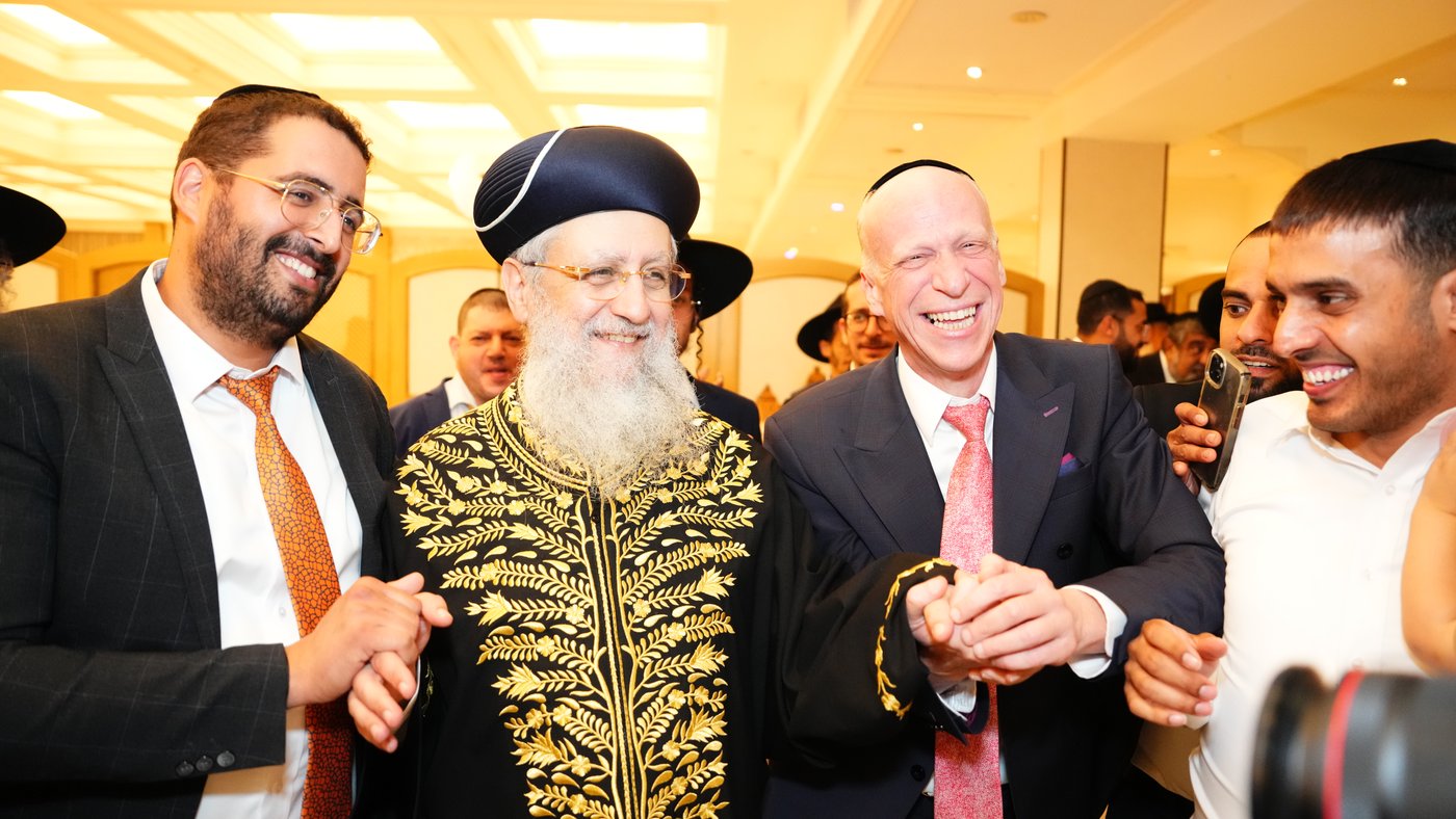 איתי גדסי בירמץ את בנו; מי הגיע לאחל מזל טוב? | צפו בתיעוד נרחב