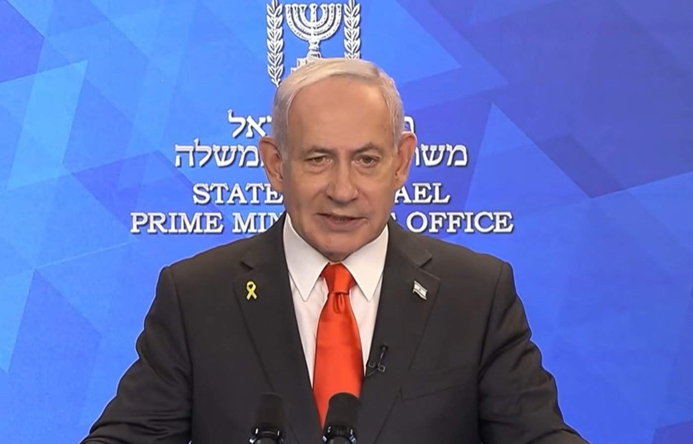 "מקווה לבשר לכם על שחרור כל החטופים - עוד בסוכות": נתניהו בהצהרה ראשונה לציבור הערב