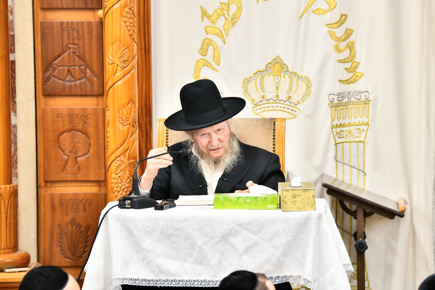 הגה"צ רבי דן סגל בשמחת בית השואבה