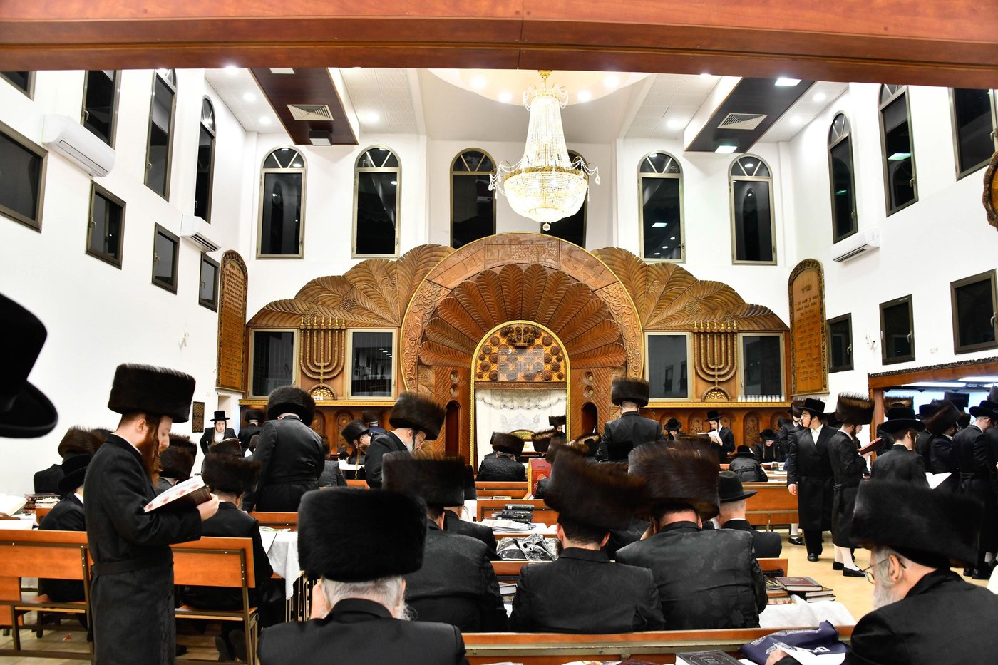 האדמו"ר מפרמישלאן בקריאת משנה תורה