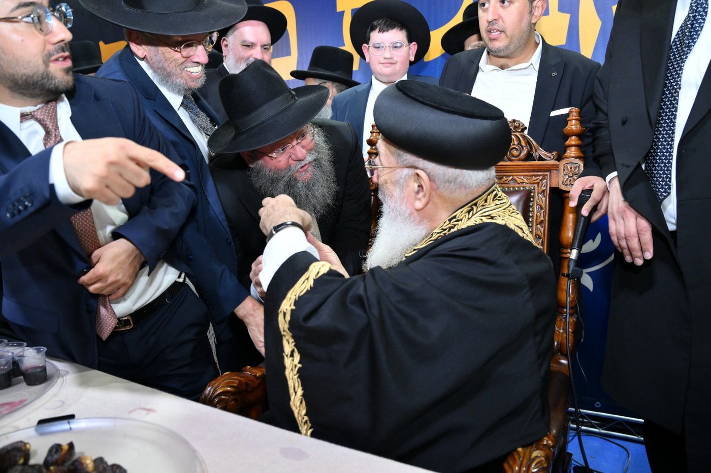  מעמד הקבלת פני הראש"ל הגרש"מ עמאר