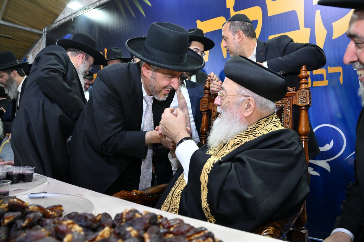  מעמד הקבלת פני הראש"ל הגרש"מ עמאר