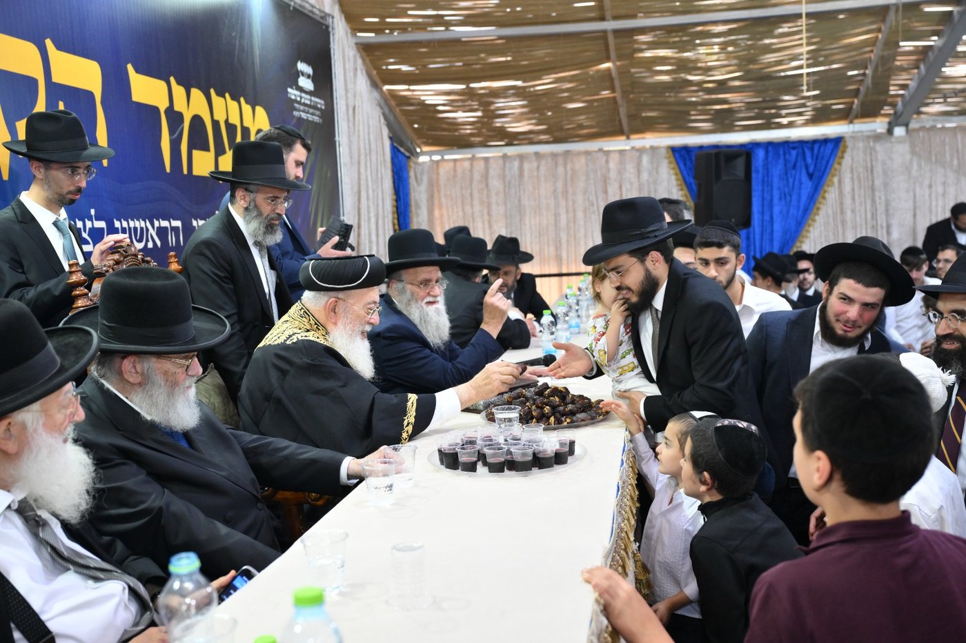  מעמד הקבלת פני הראש"ל הגרש"מ עמאר