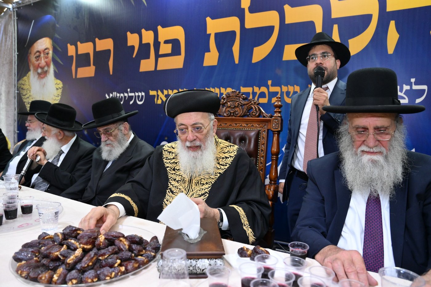  מעמד הקבלת פני הראש"ל הגרש"מ עמאר