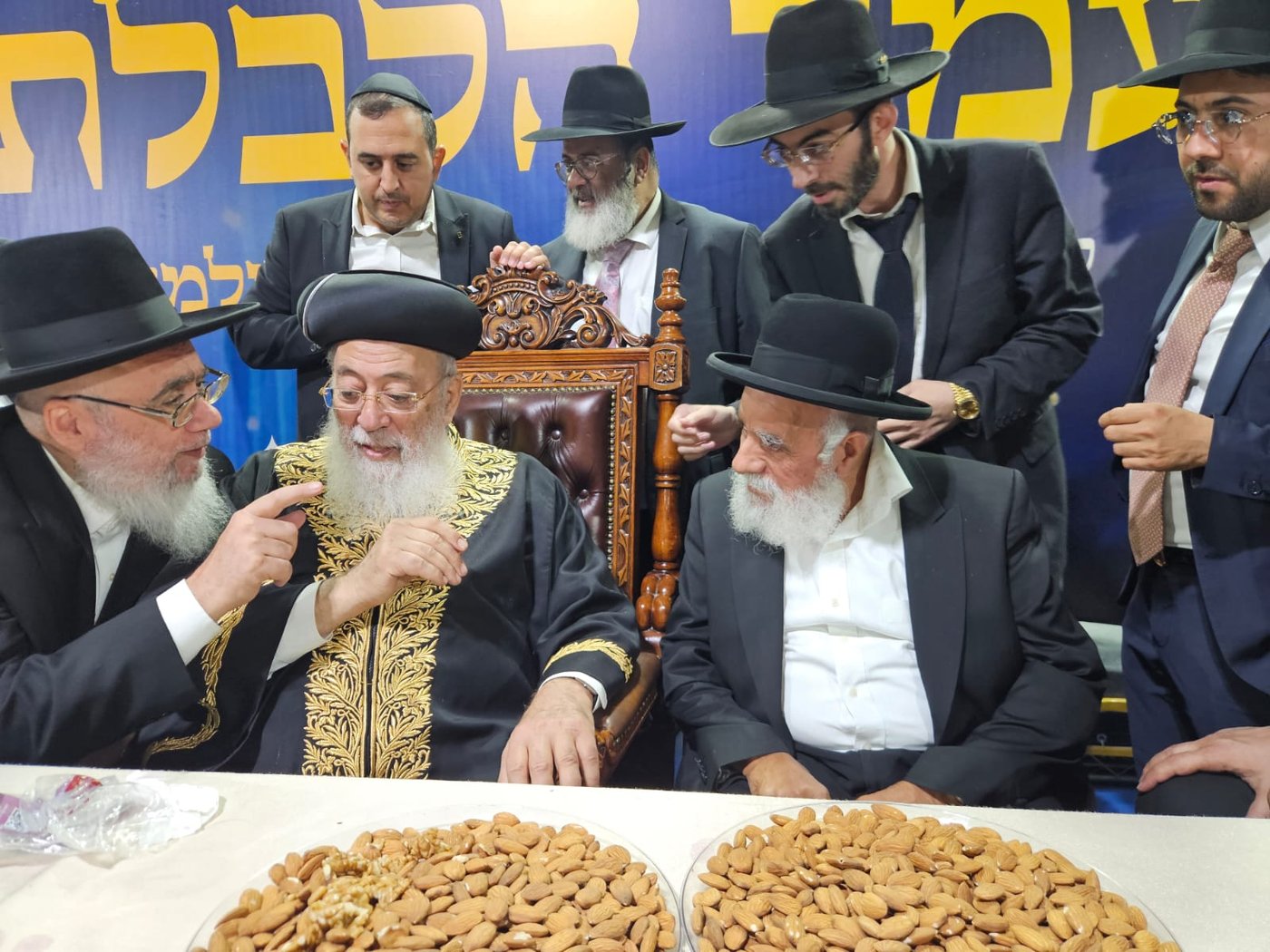  מעמד הקבלת פני הראש"ל הגרש"מ עמאר