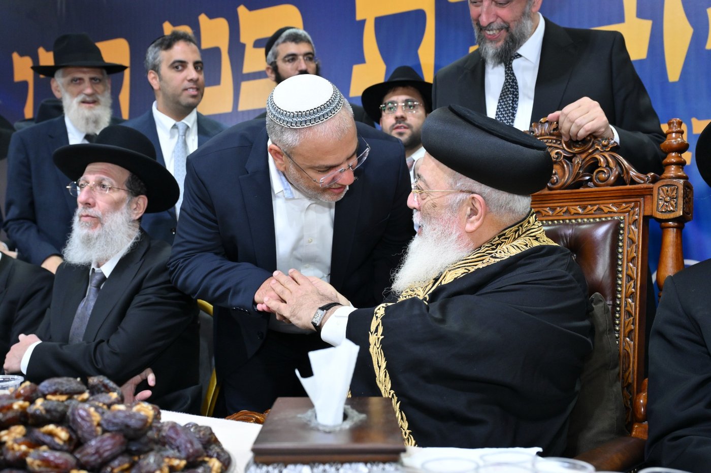  מעמד הקבלת פני הראש"ל הגרש"מ עמאר