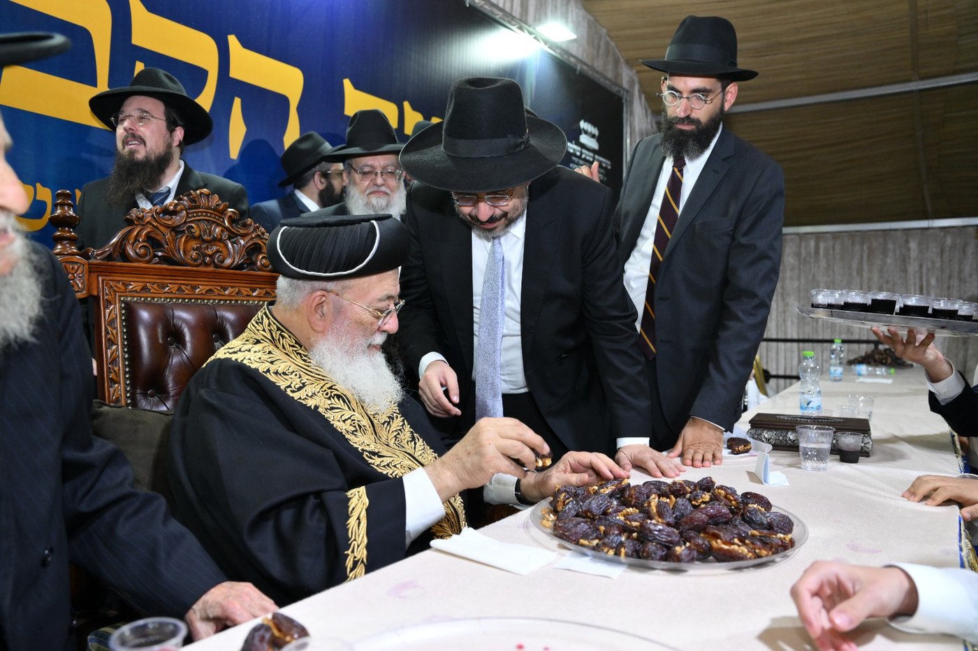  מעמד הקבלת פני הראש"ל הגרש"מ עמאר