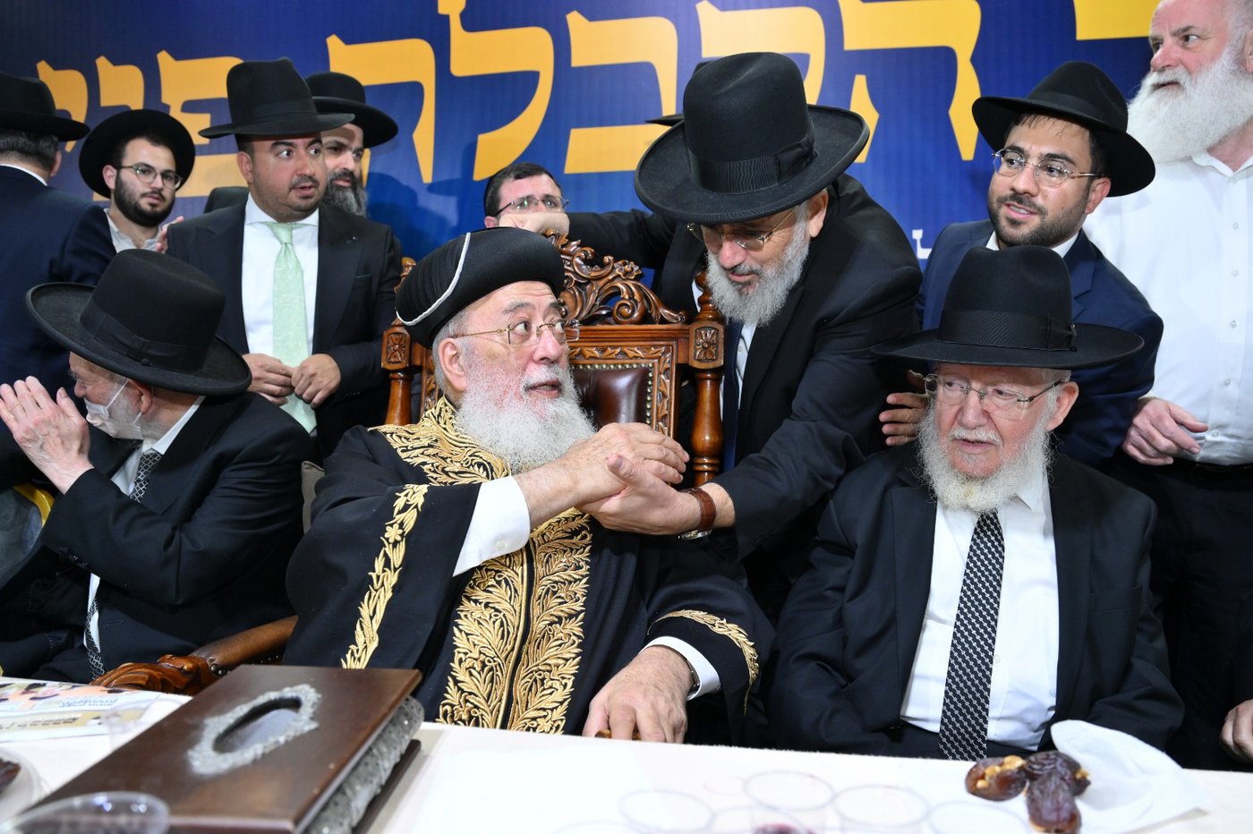  מעמד הקבלת פני הראש"ל הגרש"מ עמאר