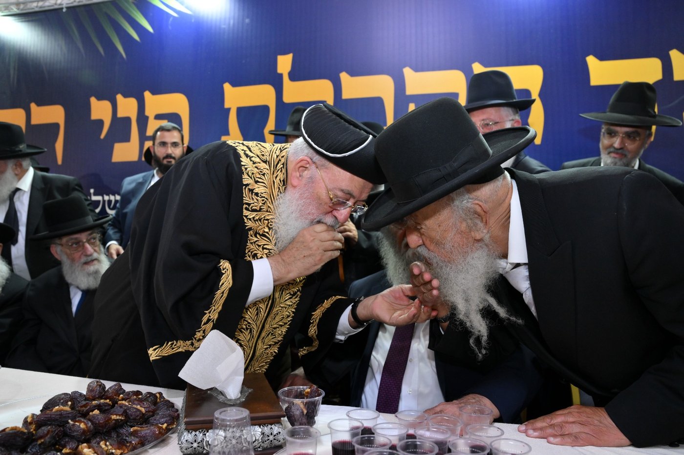  מעמד הקבלת פני הראש"ל הגרש"מ עמאר