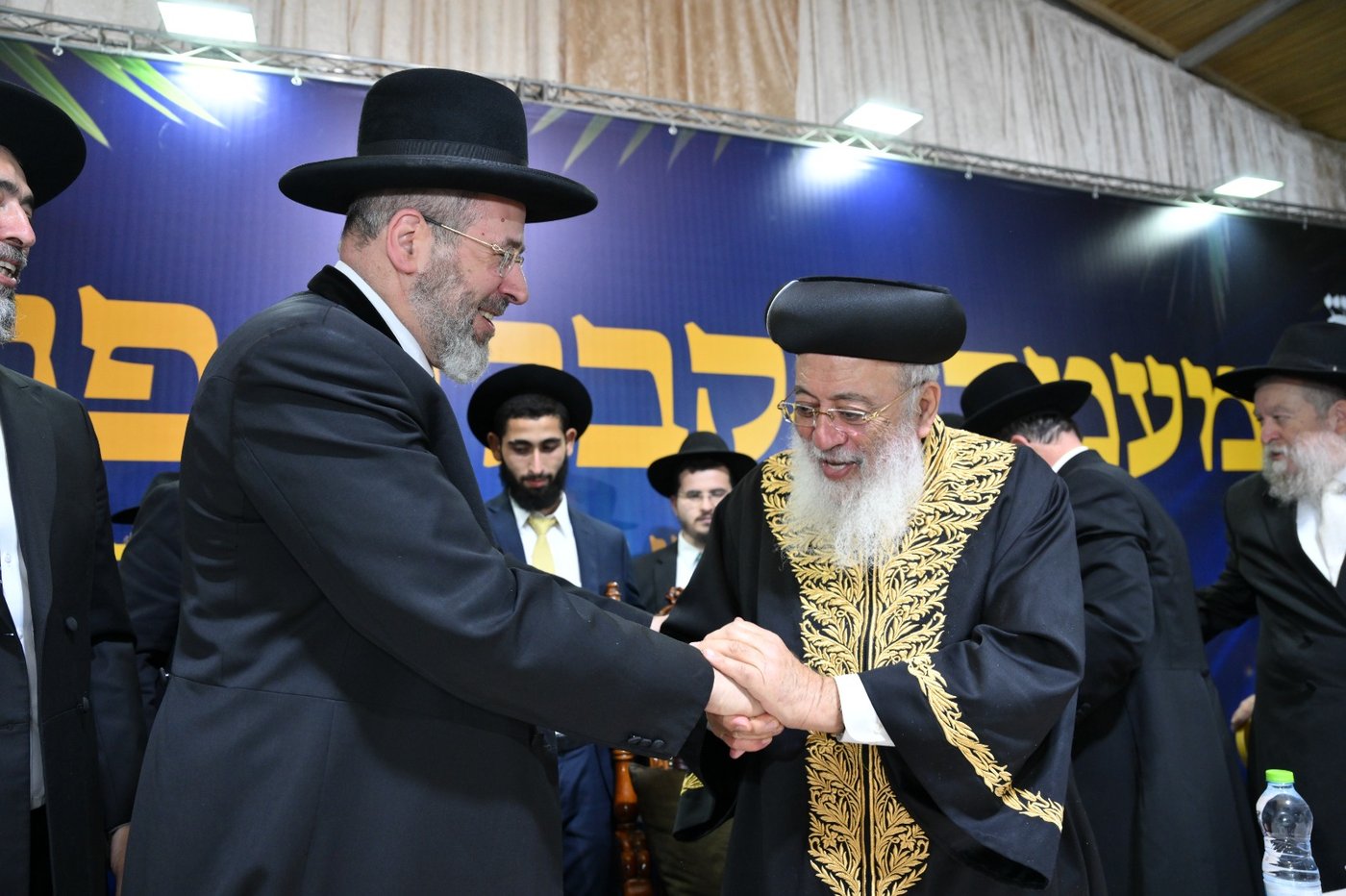  מעמד הקבלת פני הראש"ל הגרש"מ עמאר