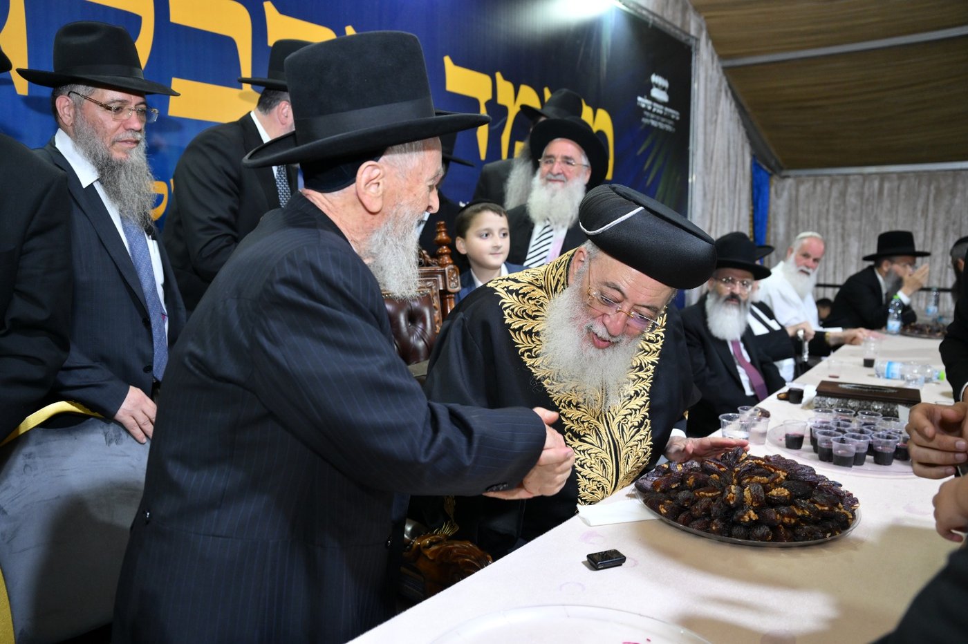  מעמד הקבלת פני הראש"ל הגרש"מ עמאר