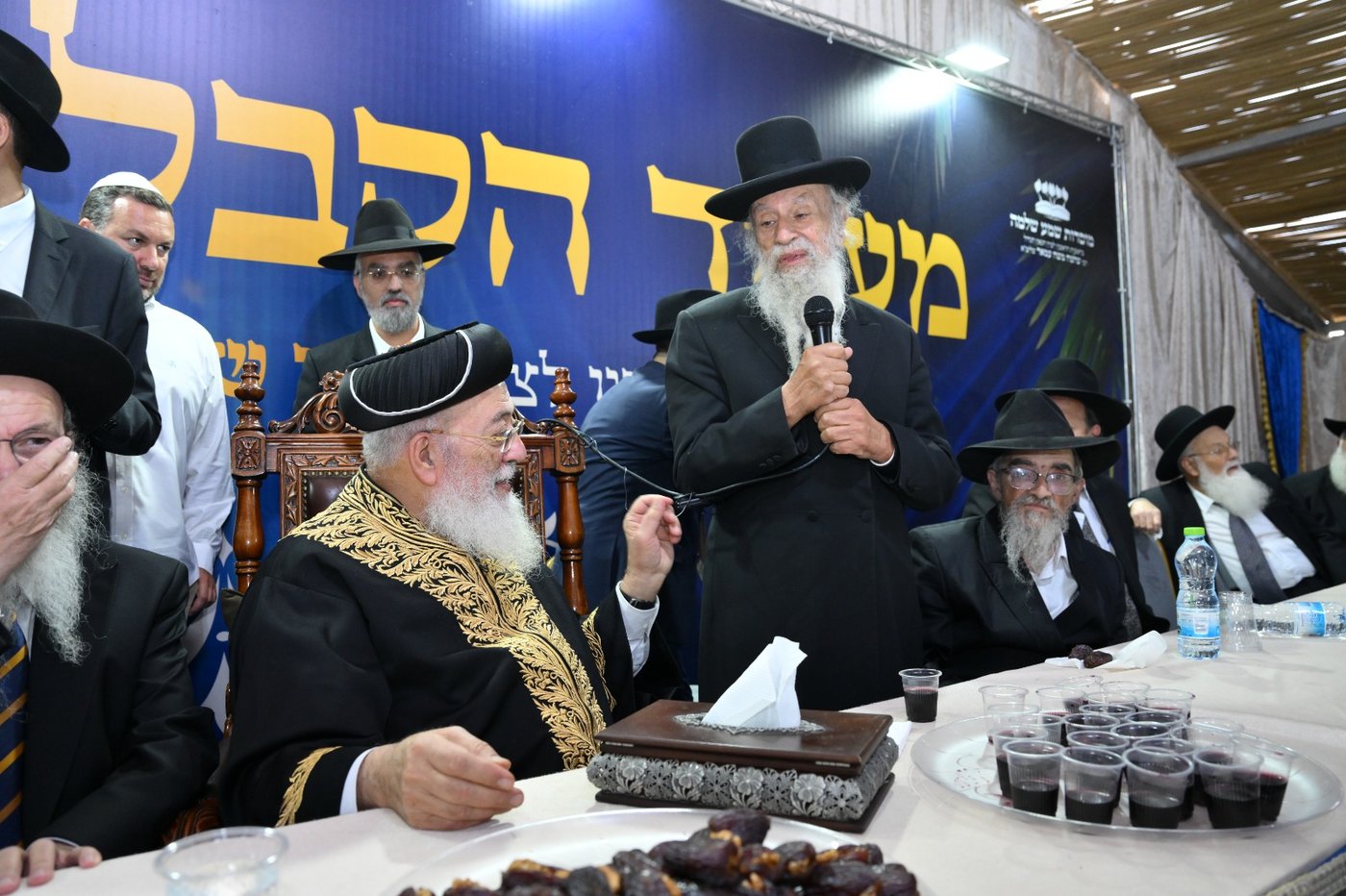  מעמד הקבלת פני הראש"ל הגרש"מ עמאר