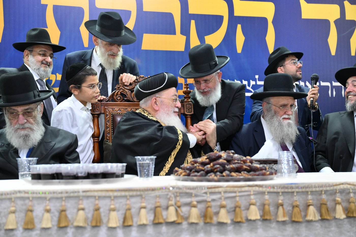  מעמד הקבלת פני הראש"ל הגרש"מ עמאר