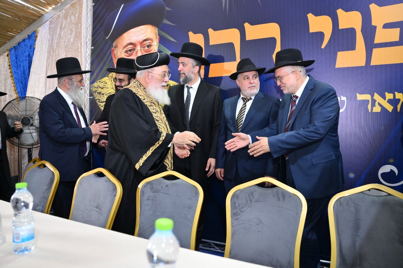  מעמד הקבלת פני הראש"ל הגרש"מ עמאר