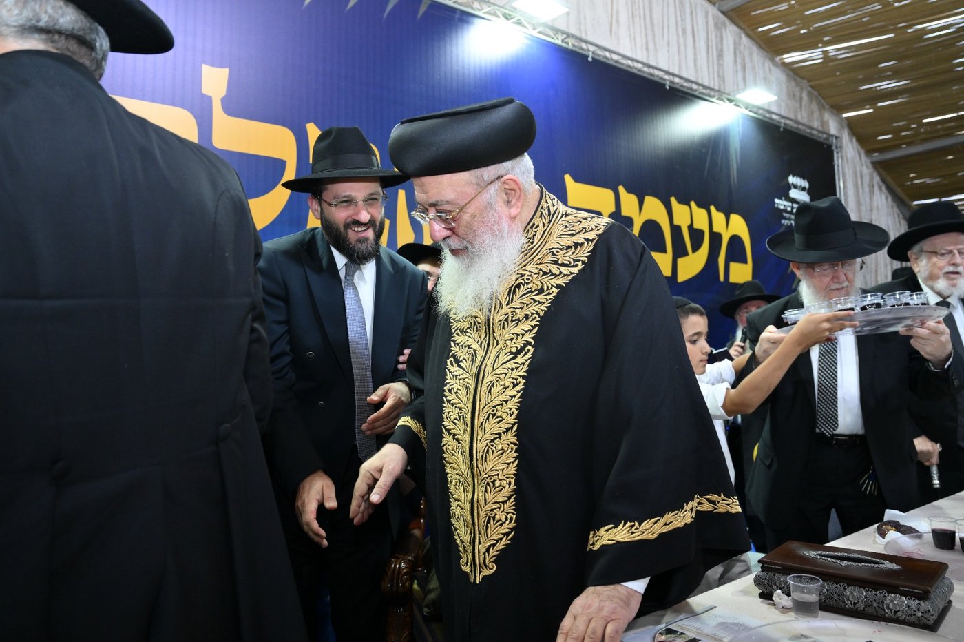  מעמד הקבלת פני הראש"ל הגרש"מ עמאר