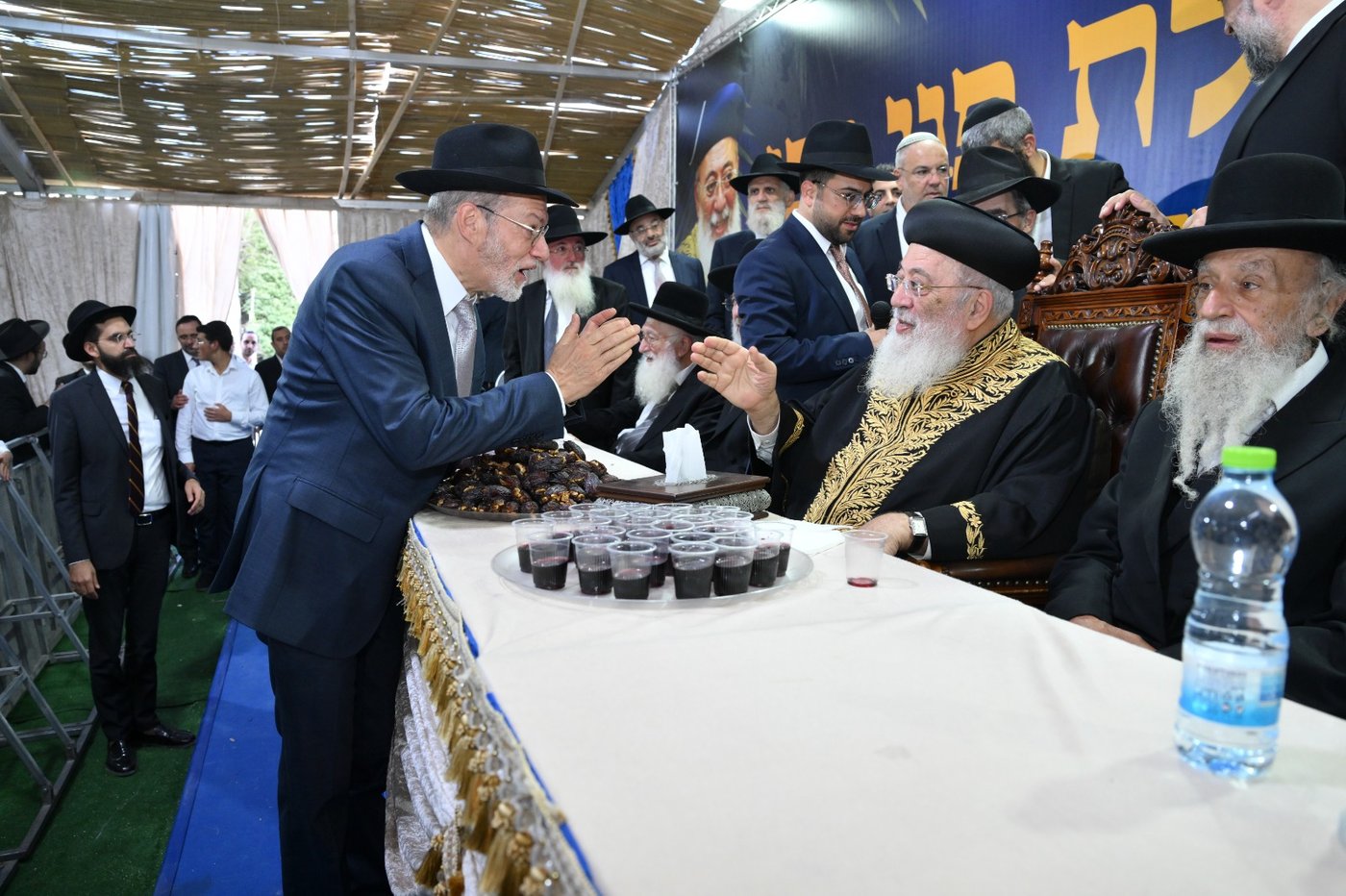  מעמד הקבלת פני הראש"ל הגרש"מ עמאר