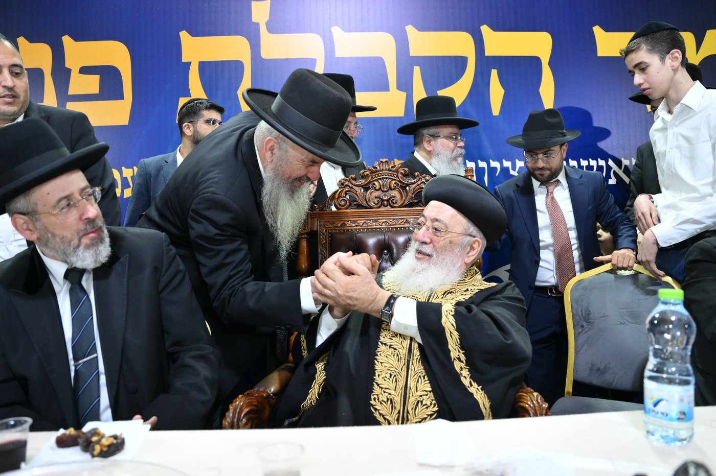  מעמד הקבלת פני הראש"ל הגרש"מ עמאר