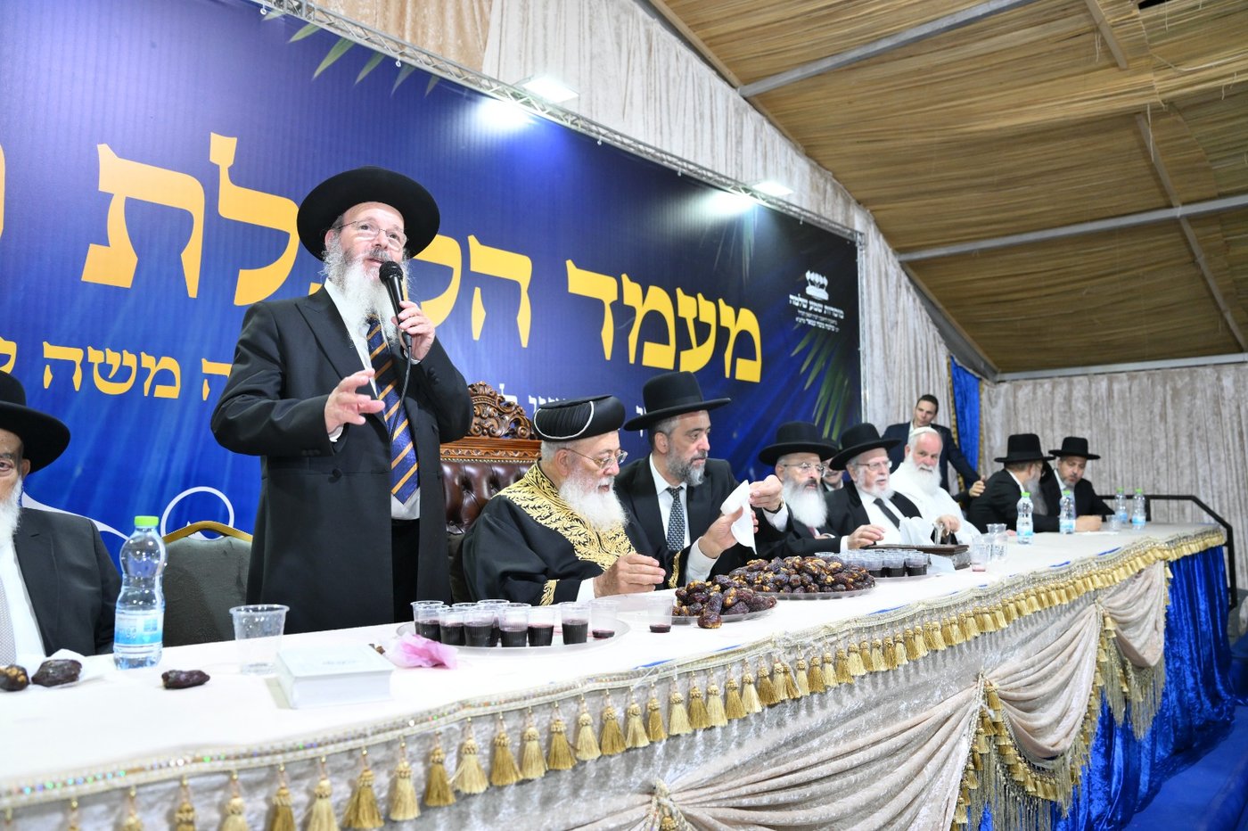  מעמד הקבלת פני הראש"ל הגרש"מ עמאר